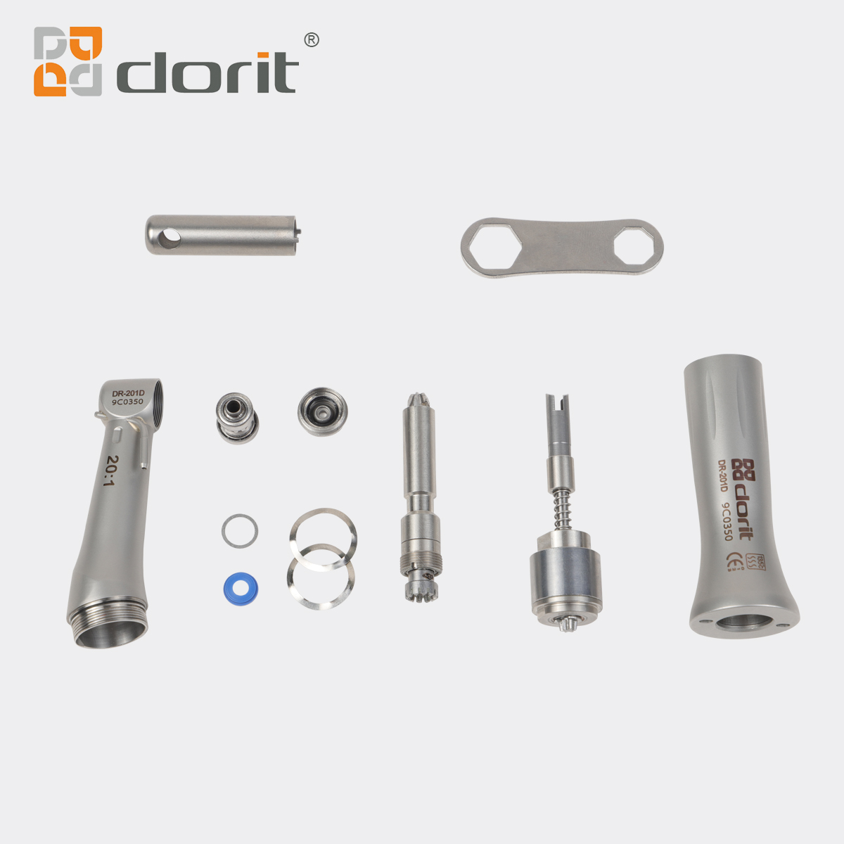 DORIT DR-201D Contra Angle 20:1 Detachable Implant Handpiece