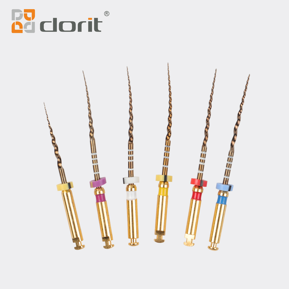 Dorit Dental Endodontic NITI Files Gold Protaper with Heat Activation for Engine Use